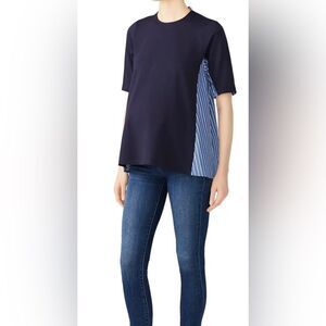 Slate & Willow
Navy Stripe Maternity Top